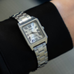 Casio launches new retro-inspired square watch in the US with sleek stainless steel design