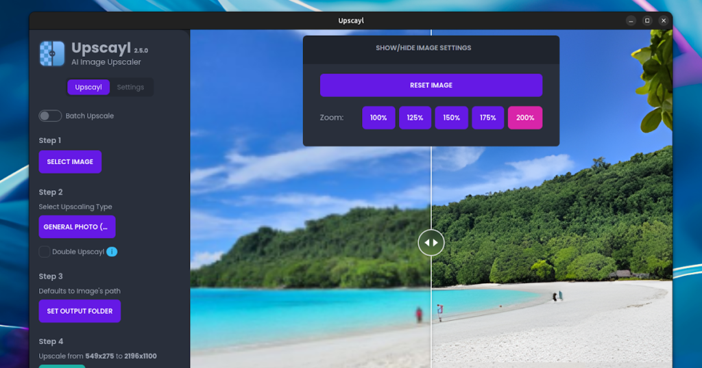 Upscayl AI Image Upscaler 2.5 Adds Option To Import Custom Models, New Settings Tab
